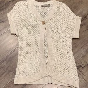 Cream Crotchet Cardigan